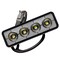 Oracle Lighting 4 LED Lights Black Rectangular Housing Clear Lens Flood Beam 12 To 24 Volt 6 Watt 2916-001 - alternate 5